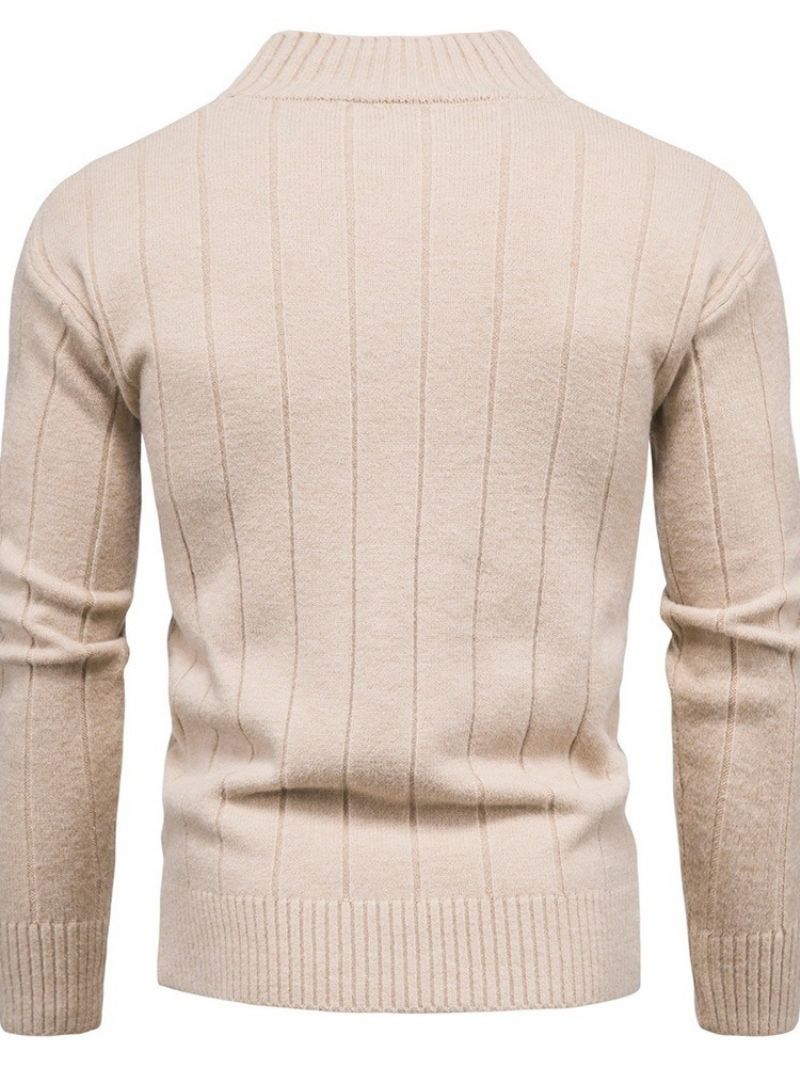 Standkrave Standard Fall Casual Sweater