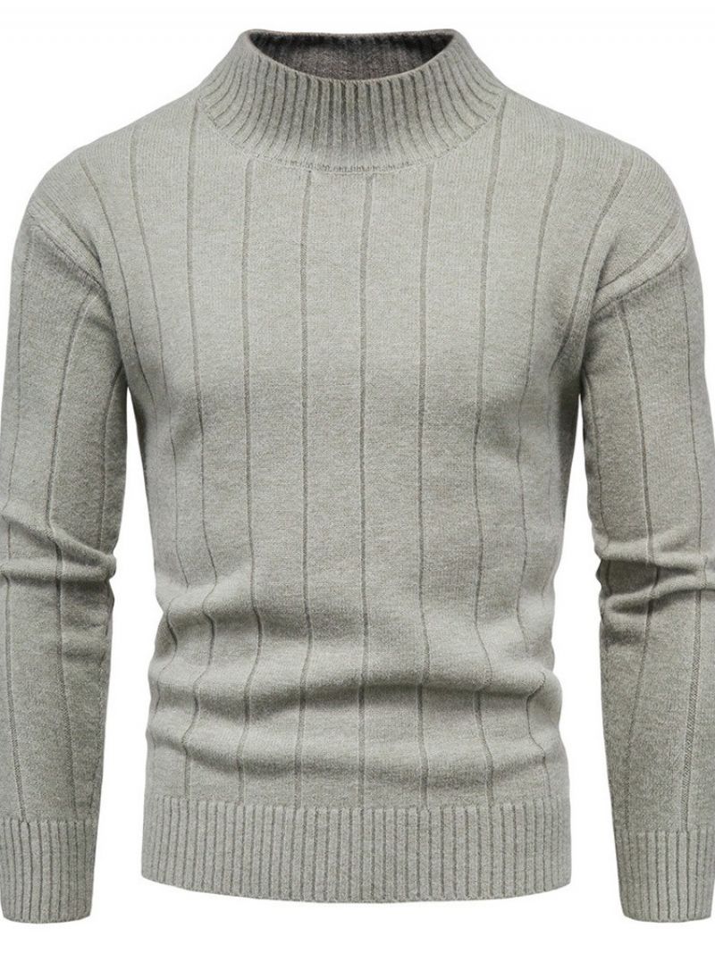 Standkrave Standard Fall Casual Sweater