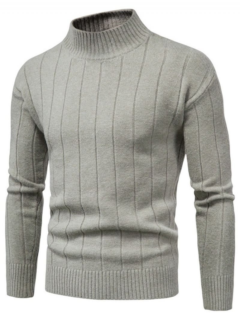 Standkrave Standard Fall Casual Sweater