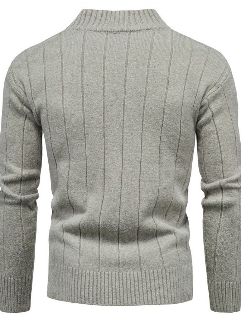 Standkrave Standard Fall Casual Sweater