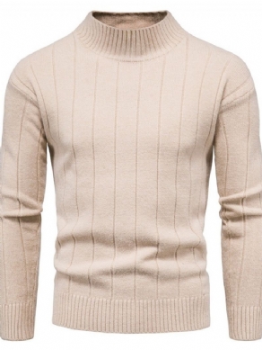 Standkrave Standard Fall Casual Sweater