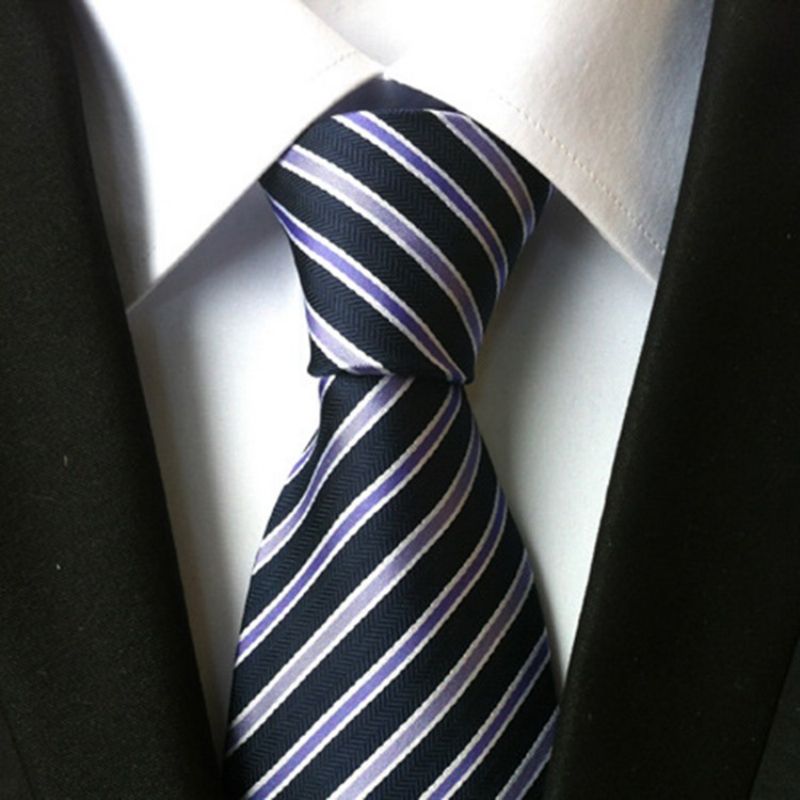 Virksomheder Stripe Paisley Tie For Man