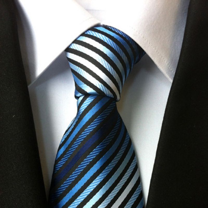 Virksomheder Stripe Paisley Tie For Man