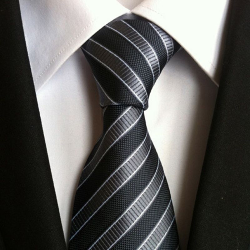 Virksomheder Stripe Paisley Tie For Man