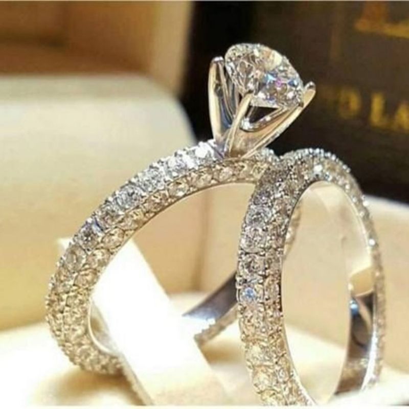 Rhinestone Diamante Shining Ring