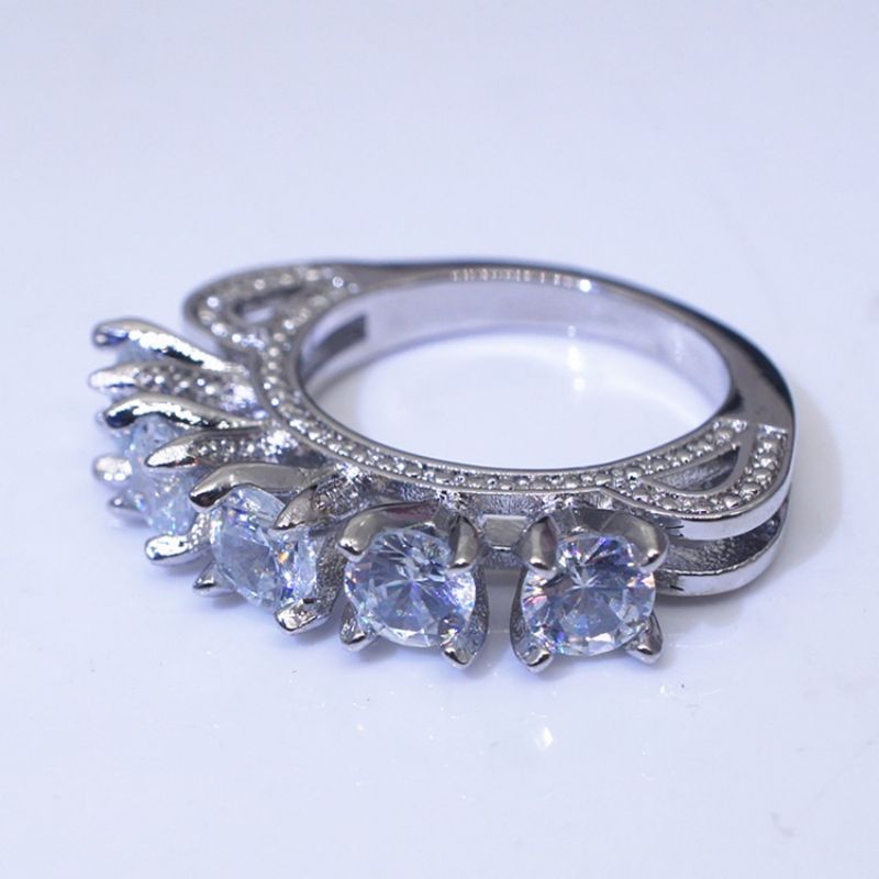 Rhinestone Diamante Shining Ring