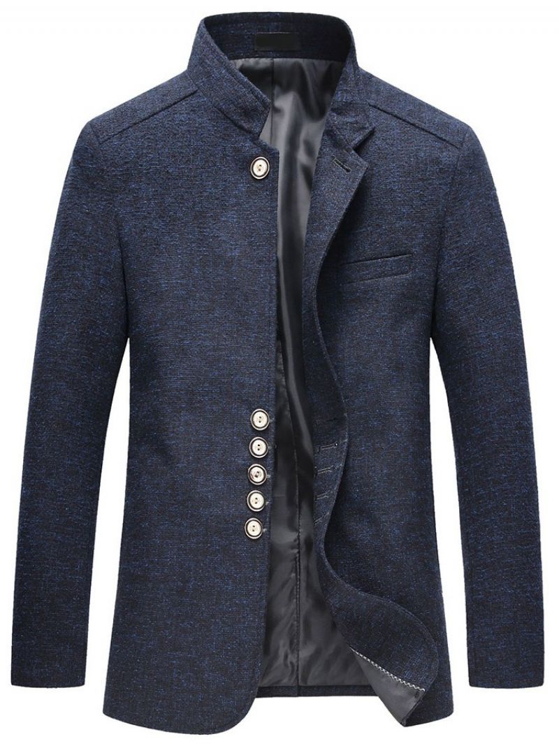 Almindelig Knap Simple Leisure Blazer