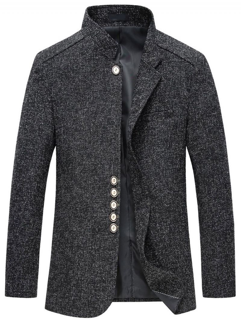 Almindelig Knap Simple Leisure Blazer