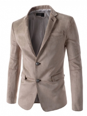 Almindelig Slim Pocket Leisure Blazer