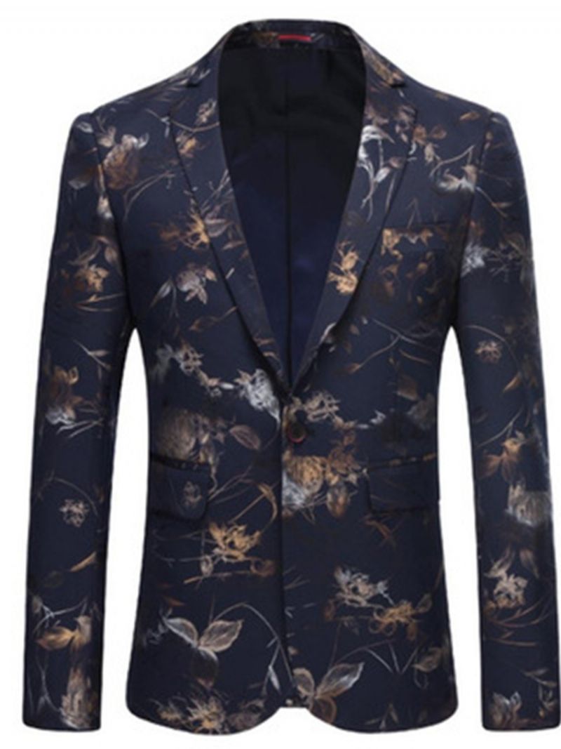 Knap Europæisk One Button Leisure Blazer