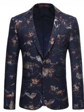 Knap Europæisk One Button Leisure Blazer