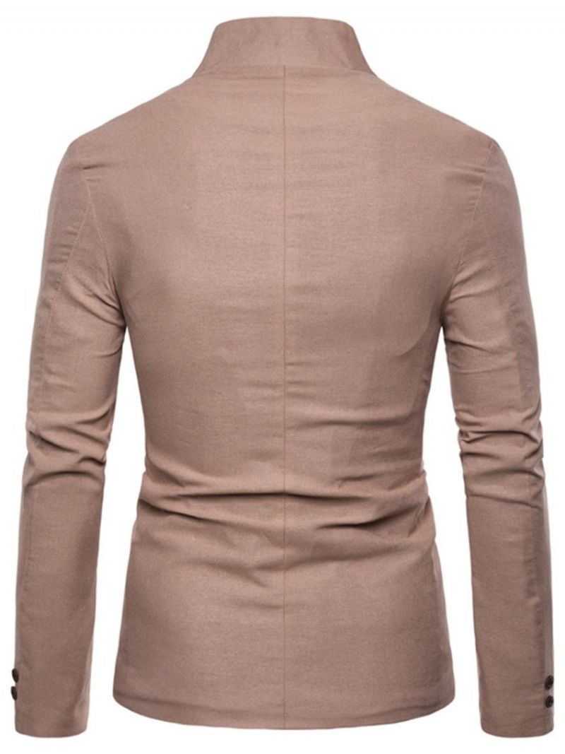 Standkrave Slim Button Leisure Blazer