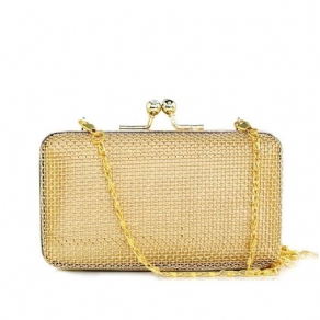 Almindelig Gylden Kæde Dame Clutch