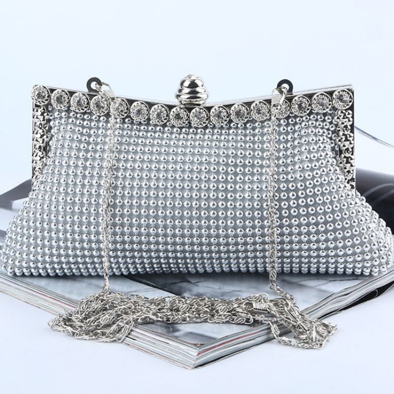 Almindelige Rhinestone Banket Clutches & Aftentasker