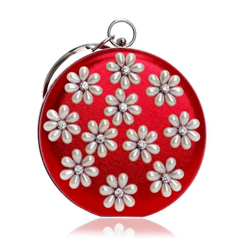 Beads Floral Patchwork Aften Clutch