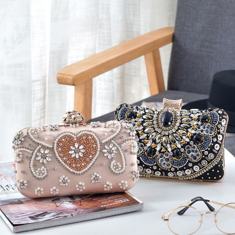 Flap Pu Alsidige Clutches & Aftentasker