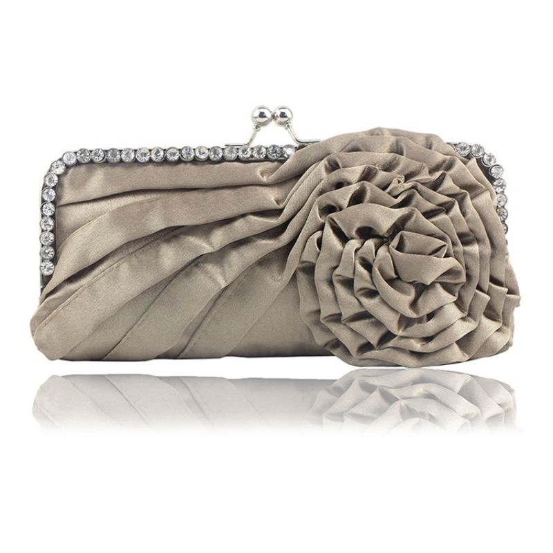 Flower Drape Banket Clutches & Aftentaske