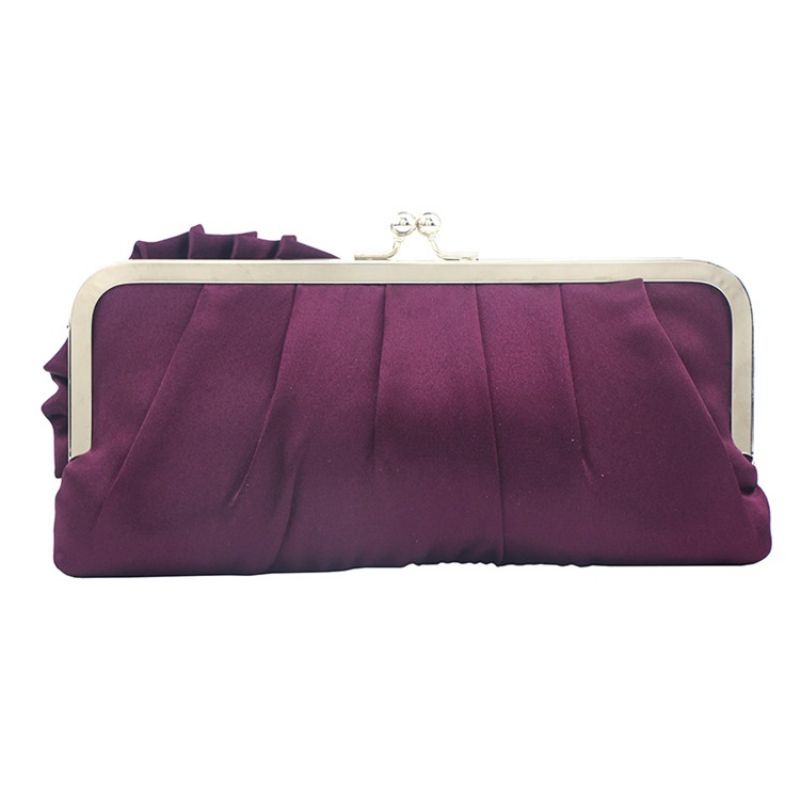 Flower Drape Banket Clutches & Aftentaske