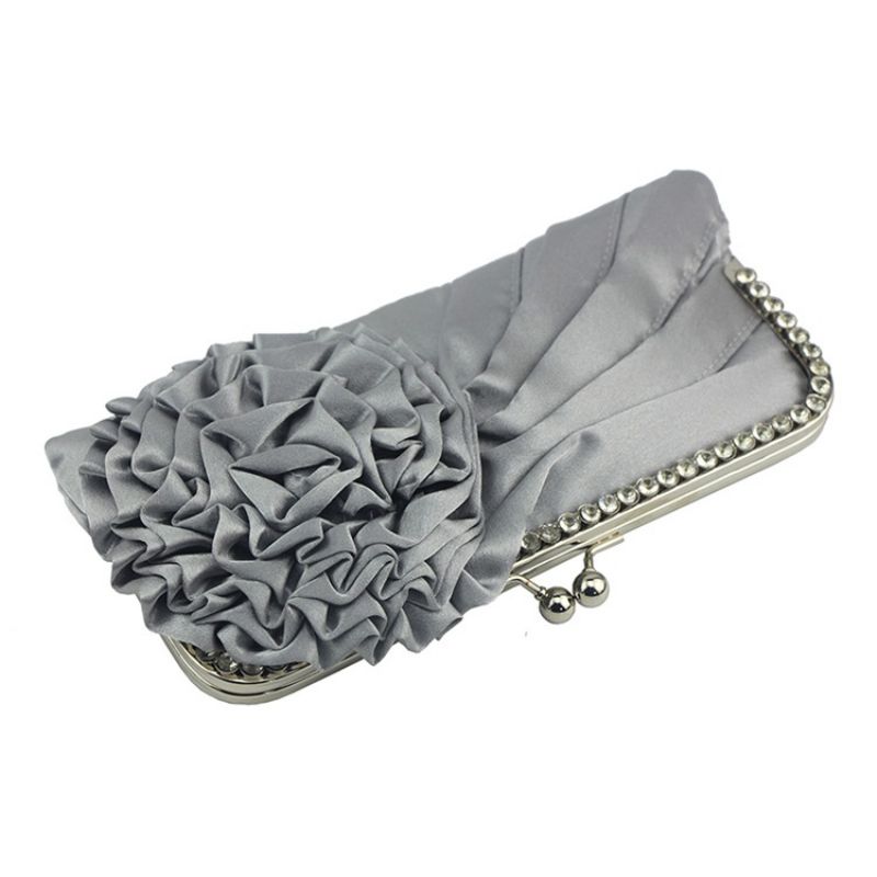 Flower Drape Banket Clutches & Aftentaske