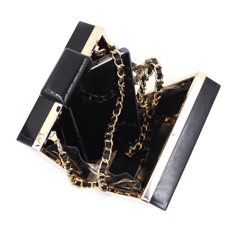 Parfume Design Chain Mini Clutch