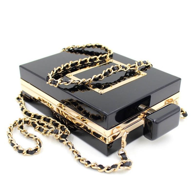 Parfume Design Chain Mini Clutch