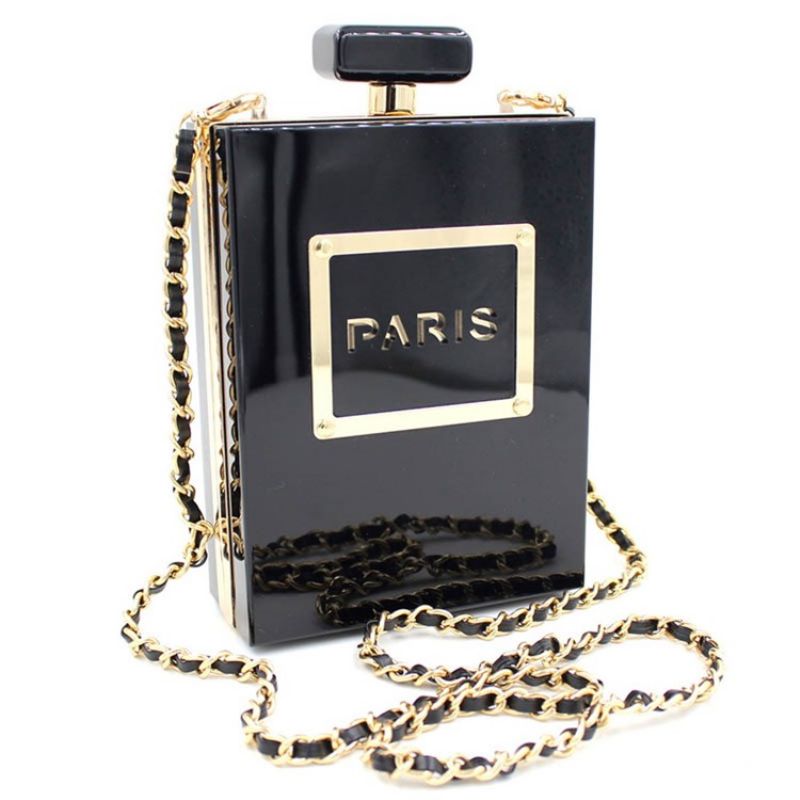 Parfume Design Chain Mini Clutch