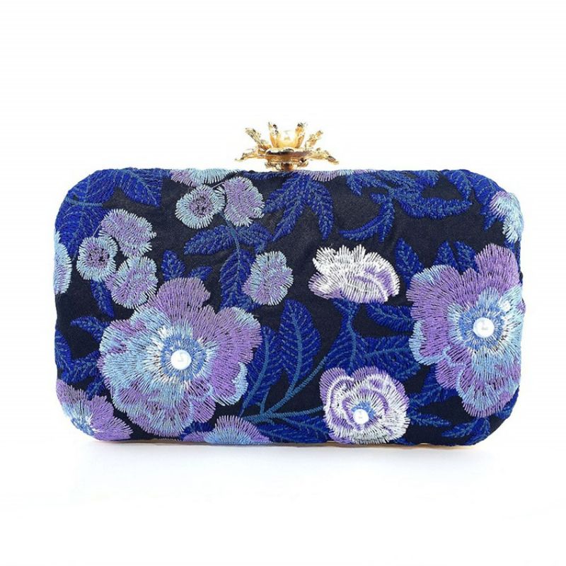 Rektangel Alsidige Polyester Clutches & Aftentasker