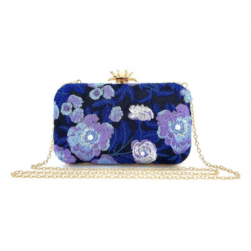 Rektangel Alsidige Polyester Clutches & Aftentasker