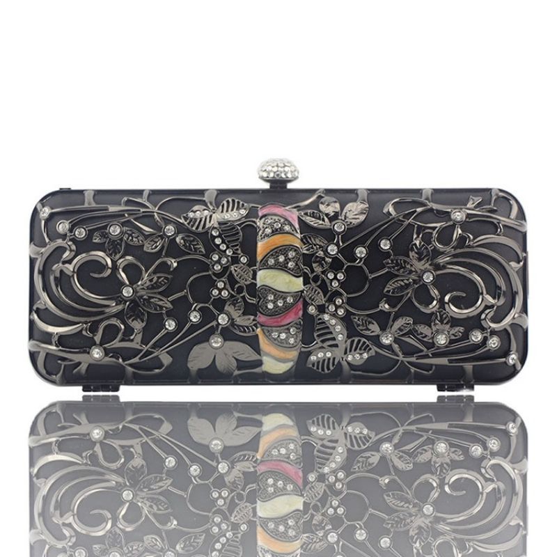 Rektangel Alsidige Rhinestone Clutches & Aftentasker