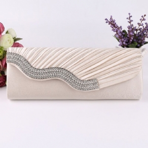 Rektangel Satin Banket Clutches & Aftentasker