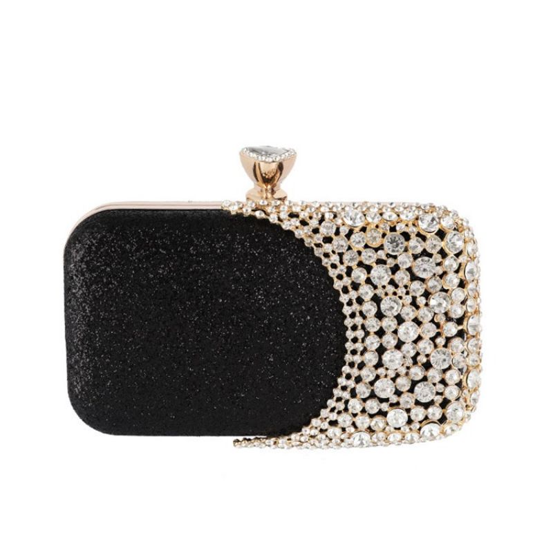 Sequin Rektangel Banket Clutches & Aftentasker