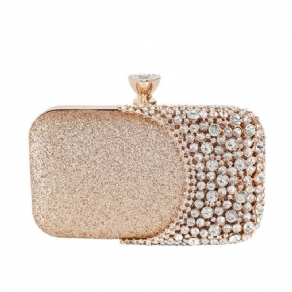 Sequin Rektangel Banket Clutches & Aftentasker