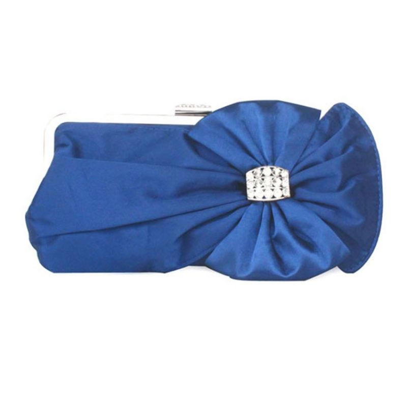 Silke Bowknot Rhinestone Dekoration Clutch