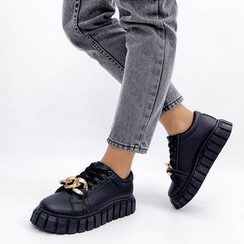 Closed Toe Low-Cut Øvre Sneakers Casual Sneakers