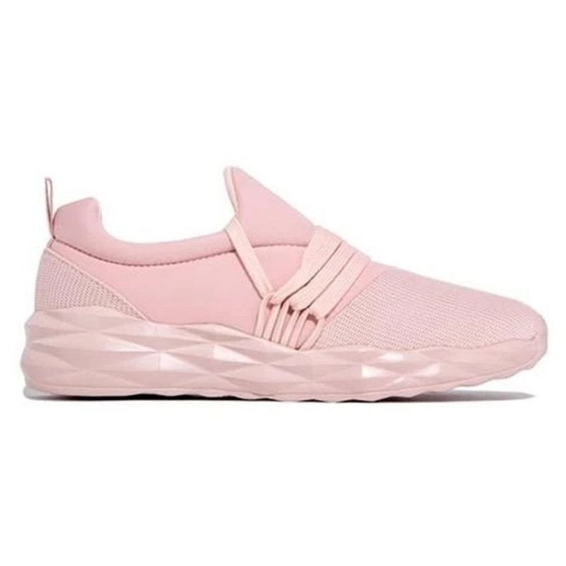 Lace-Up Slip-On Rund Tå Casual Tynde Sko