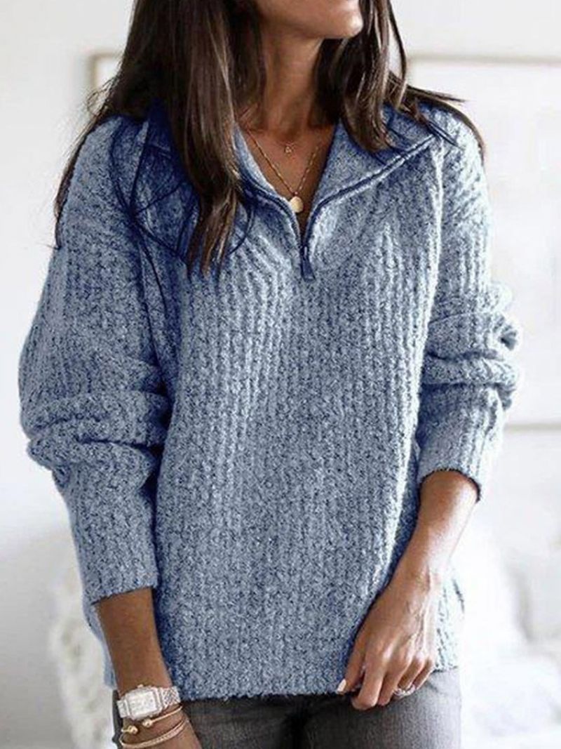 Lynlås Langærmet Standard Sweater