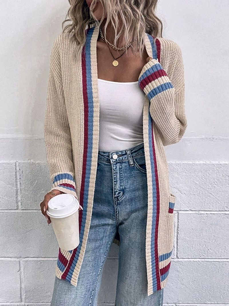 Patchwork Fall Straight Sweater