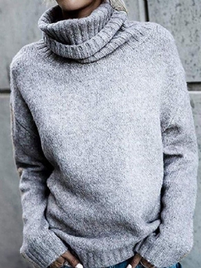 Regular Thread Fall Rullekrave Sweater