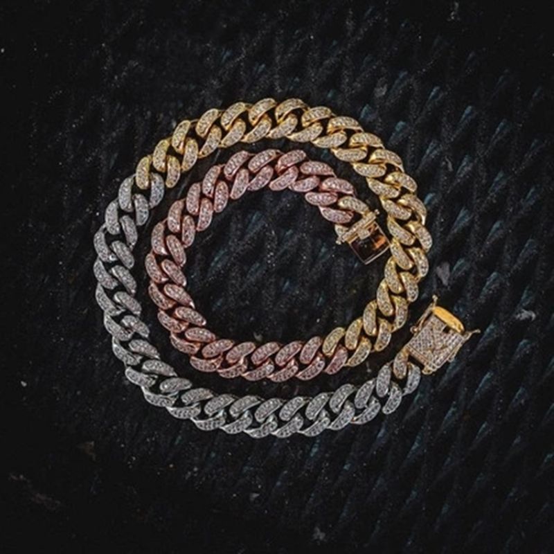 Cuban Link Chain Vintage Gradient Unisex Halskæder