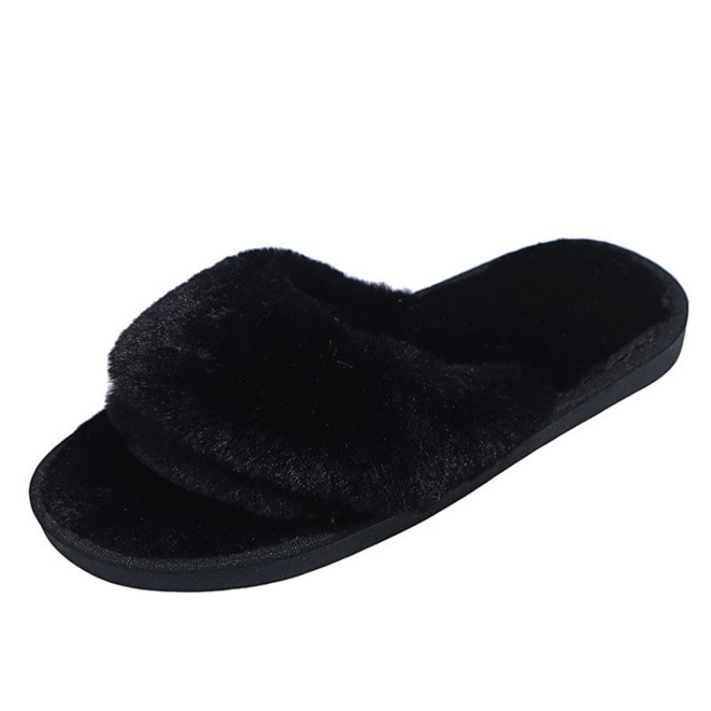 Flip Flop Slip-On Flad Med Almindelige Hjemmesko