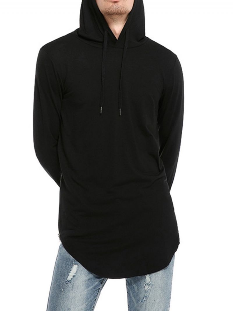 Hætte Almindelig Casual Pullover Slim T-Shirt