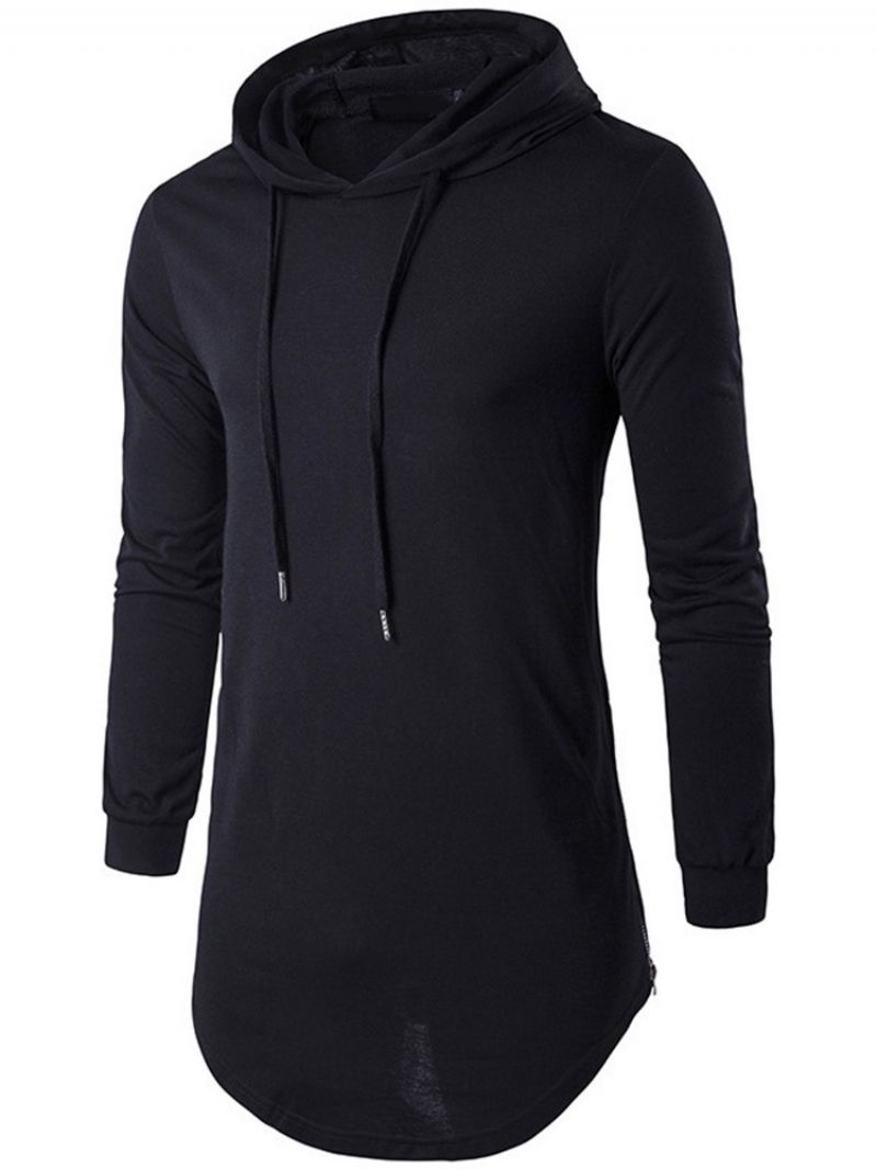 Hætte Almindelig Casual Pullover Slim T-Shirt