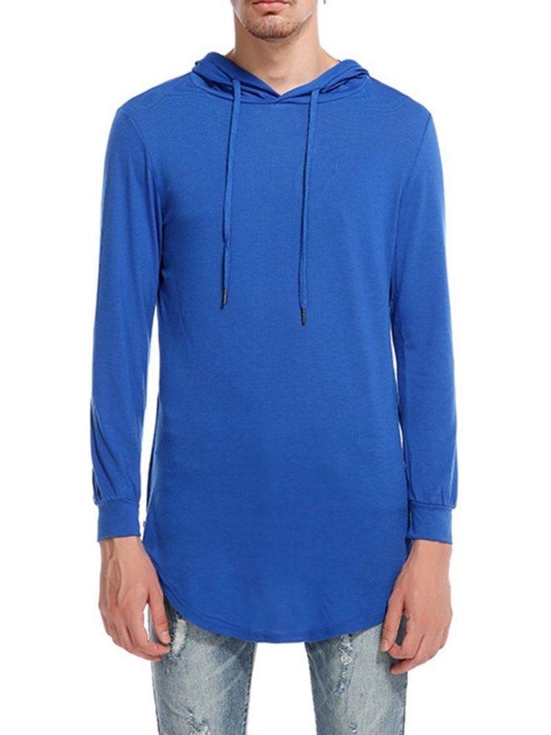 Hætte Almindelig Casual Pullover Slim T-Shirt