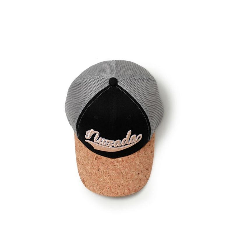 Broderi Bomuld Letter Hat