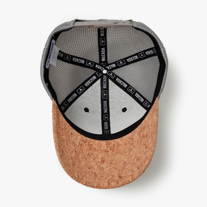 Broderi Bomuld Letter Hat