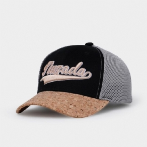 Broderi Bomuld Letter Hat