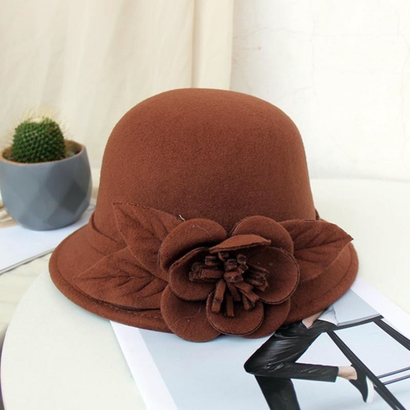 3D Uldblandinger Fedora Hat