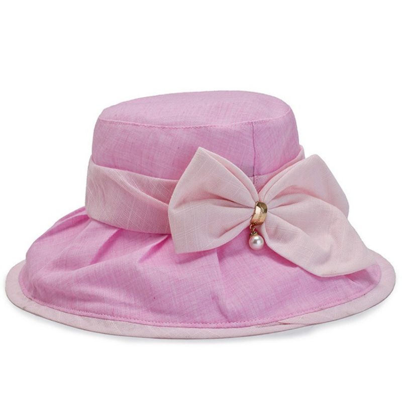 Bucket Hat Bowknot Fall Hatte