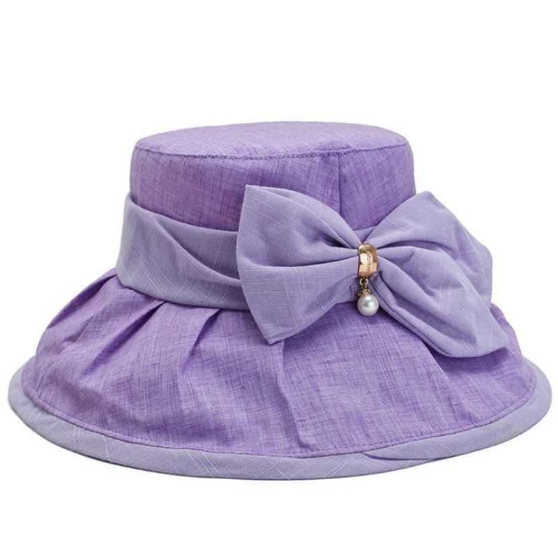 Bucket Hat Bowknot Fall Hatte