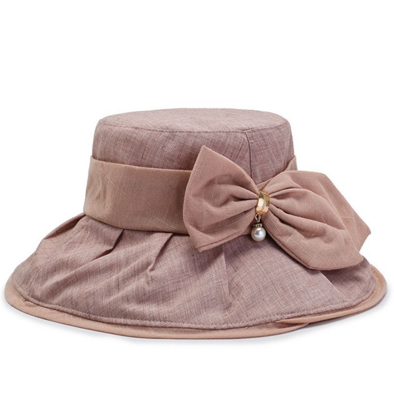 Bucket Hat Bowknot Fall Hatte